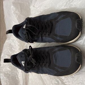 Veja Black and Navy Sneakers